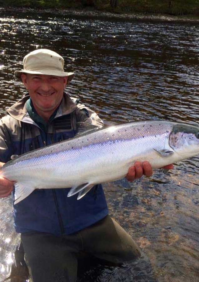 Angler Scottish Salmon
