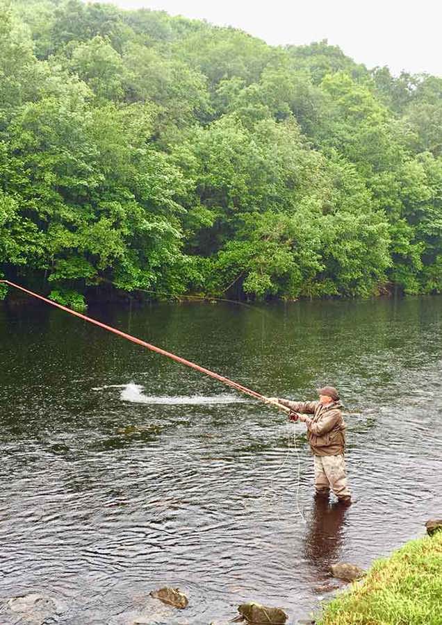 Scottish Salmon Fishing Ghillie