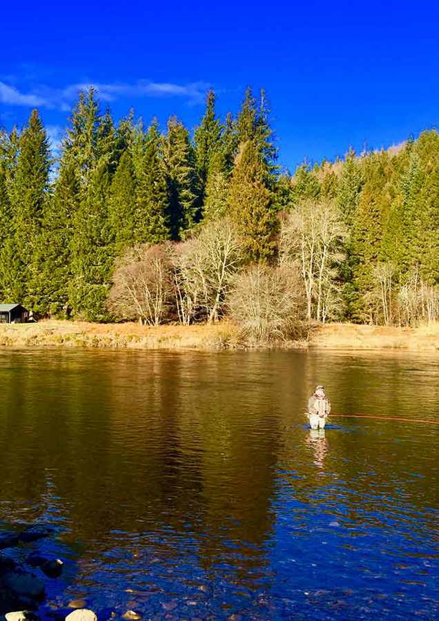 Fly Fishing River Spey